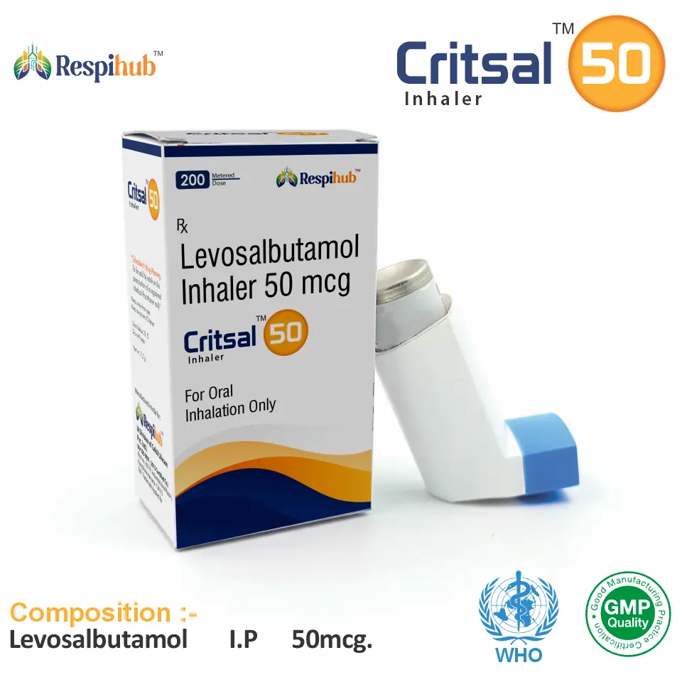 Critsal 50 Inhaler for PCD Pharma Franchise